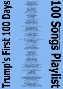Trump 100 Days 100 Song Playlist by BlueBeachSong