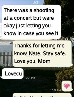 Las Vegas Shooting Text 1